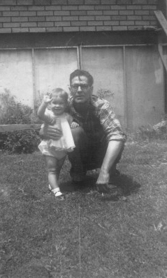 Wirh her Daddy